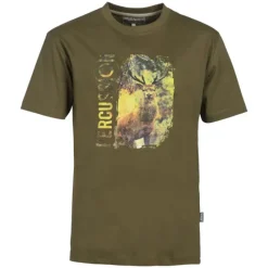T-shirt Cerf 100% Coton 180g/m² Col Rond*Percussion Best