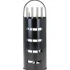 Valet de cheminée métal noir 5 pièces Outils feu bois 65 cm* New