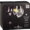 Verre gin tonic cristal 620ml - Set 4 pièces 85x85x210mm* Clearance
