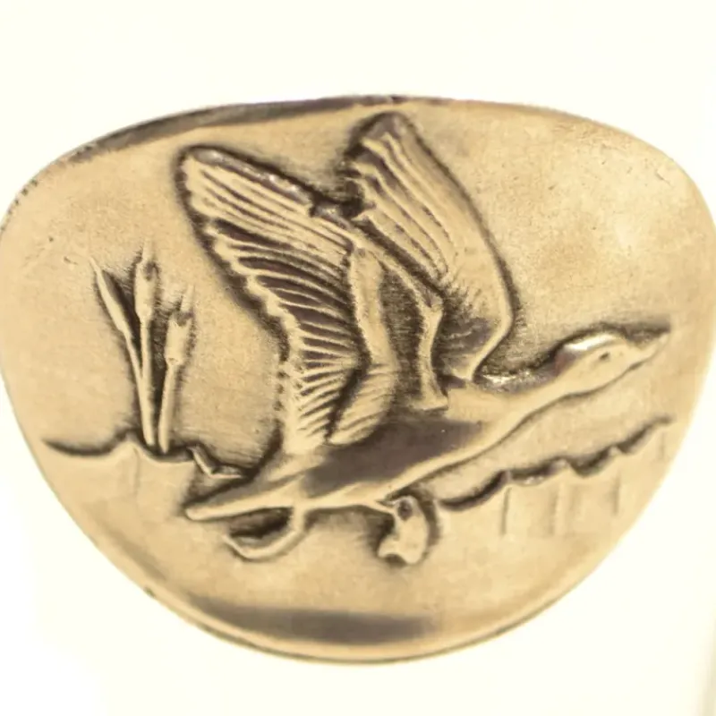 Verres à Pastis 18 cl décor étain relief de gibiers Lot de 6* New