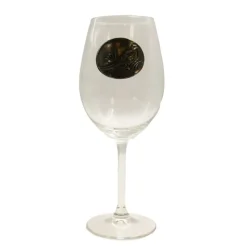Verres à vin 360 ml décor étain relief de gibiers 6 pièces* Sale