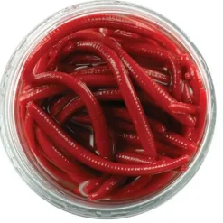 Vers rouges ® 3 cm - Appât pour truite et carnassiers*Powerbait