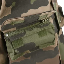 Veste chasse fermeture glissière coton polyester camo 6 à 16 ans* Outlet