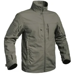 Veste courte Fighter 8 poches zip Ripstop Kaki M à 3XL*A10 Equipment Best