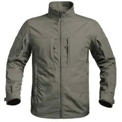 Veste courte Fighter 8 poches zip Ripstop Kaki M à 3XL*A10 Equipment Best