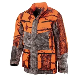 Veste de poste à capuche Warm Hunt 4 chaude camo orange M à 3XL*Treeland Clearance
