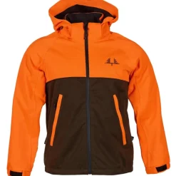 Veste enfant imperméable Ridge polyester orange vert 6 à 16 ans*Swedteam Outlet