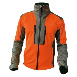 Veste Softshell Chambaran Orange manches amovibles norme NF S 74-567*Francital New
