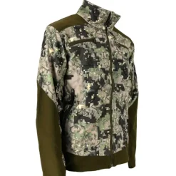 Veste mixte stretch nylon polyester camo digital vert S à 3XL*Somlys Clearance