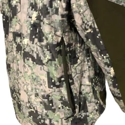 Veste mixte stretch nylon polyester camo digital vert S à 3XL*Somlys Clearance