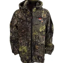 Veste polaire brossé zip capuche 2 poches*Sportchief