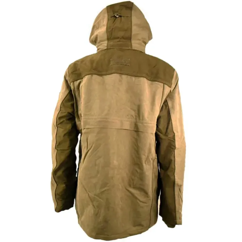 Veste Rambouillet imperméable polyester bicolore marron XL à 3XL*Percussion New