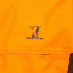 Veste Renfort à capuche imperméable polyester orange S à 4XL*Percussion New