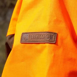 Veste Renfort à capuche imperméable polyester orange S à 4XL*Percussion New