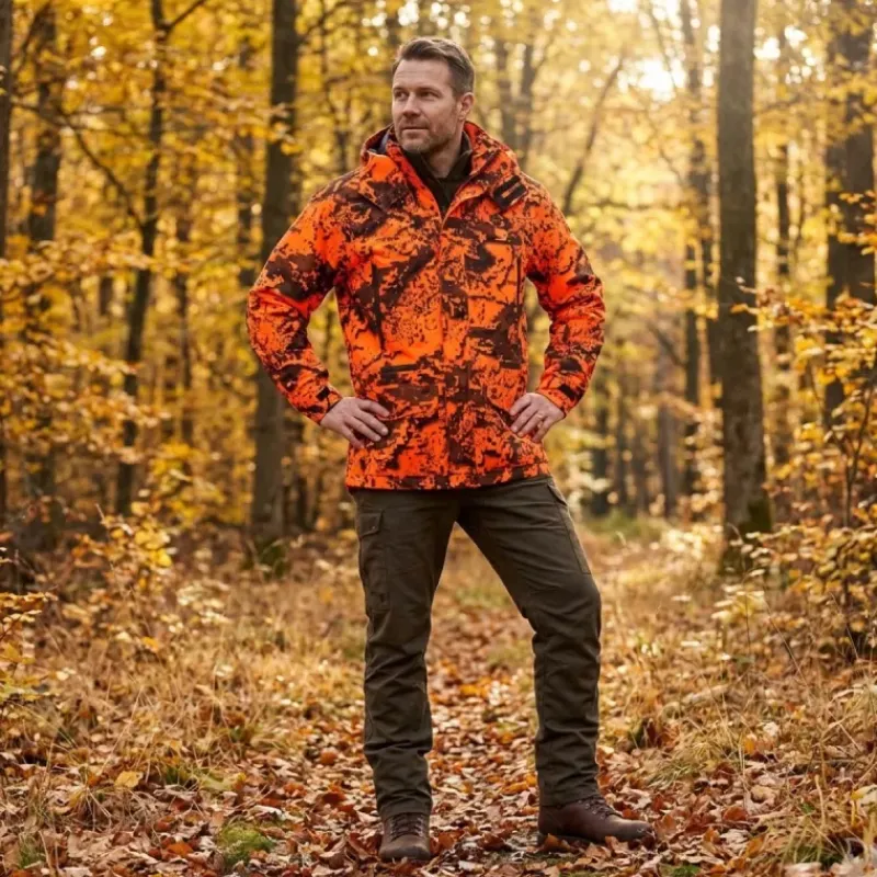 Veste Ridge isolante polyester camo orange S à 5XL*Swedteam Online