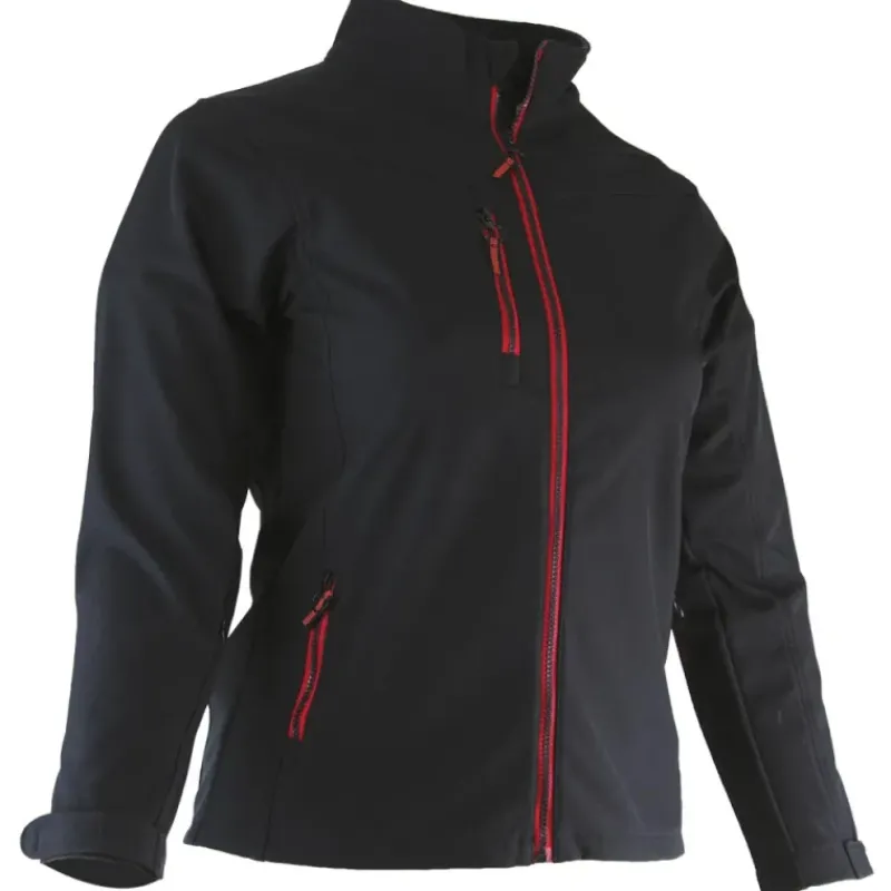 Veste softshell femme Alba 4 poches polyester noir XXS à 2XL*LMA Discount
