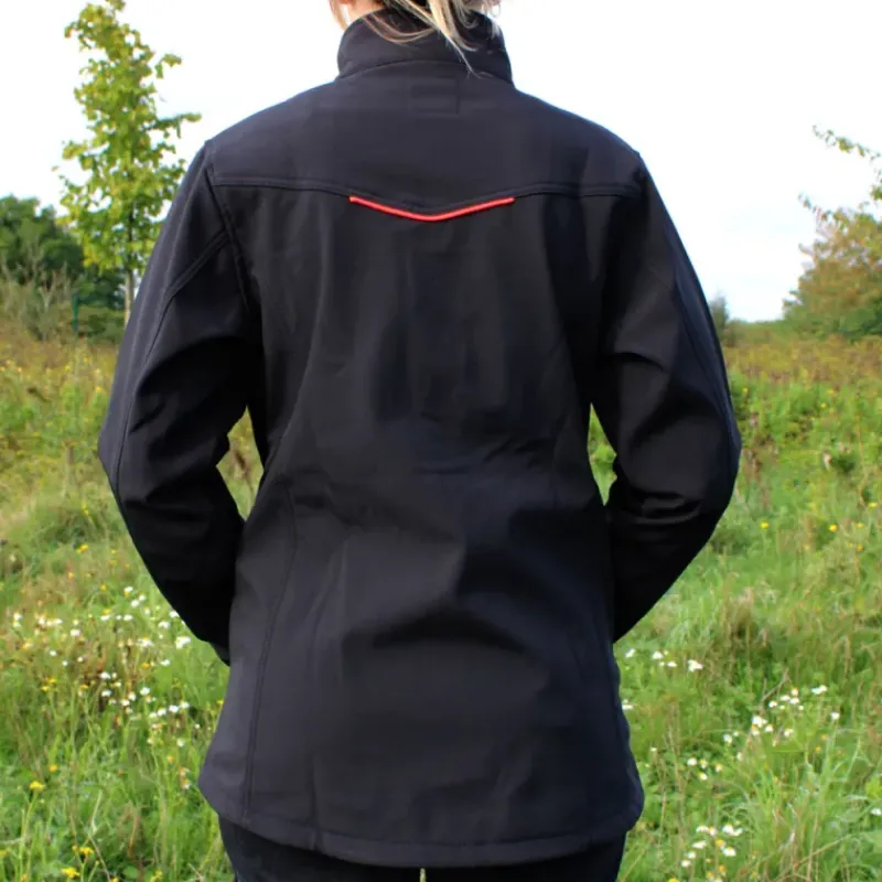 Veste softshell femme Alba 4 poches polyester noir XXS à 2XL*LMA Discount