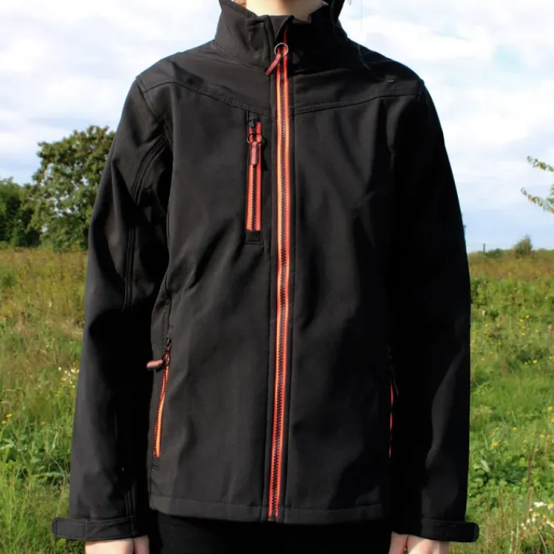 Veste softshell femme Alba 4 poches polyester noir XXS à 2XL*LMA Discount