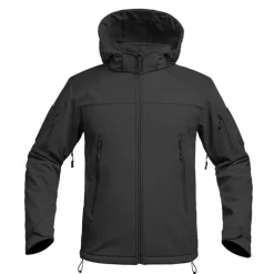 Veste Softshell Fighter A10® Homme Noire - Imperméable & Respirante*