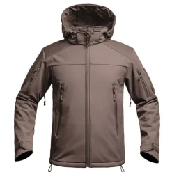Veste Softshell Fighter A10® Homme Marron - Imperméable et Respirante*A10 Equipment New