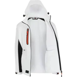 Veste Softshell Trystan ® Homme - Noir & Blanc*Herock