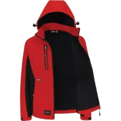 Veste Softshell Trystan Homme - Noir/Rouge - ®*Herock Online