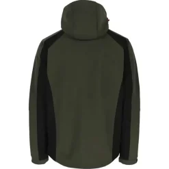Veste Softshell Trystan Homme - Noire & Kaki - ®*Herock