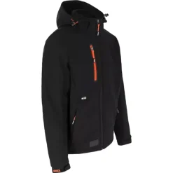 Veste Softshell Trystan Noire pour Homme - ®*Herock Best