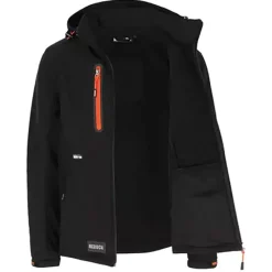 Veste Softshell Trystan Noire pour Homme - ®*Herock Best