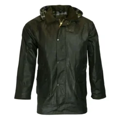 Veste Walker and Hawkes Poacher Vert Coton Ciré – style anglais*Walker & Hawkes Outlet